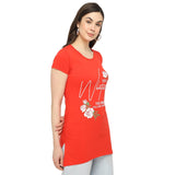 DYCA Women T-shirt Round Neck Half Sleeves