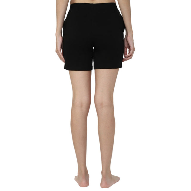Women 100% Cotton Shorts Side Pockets - Bodycare