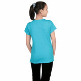Girls Cotton T-Shirt Round Neck Half Sleeves Pack of 1 - Bodycare