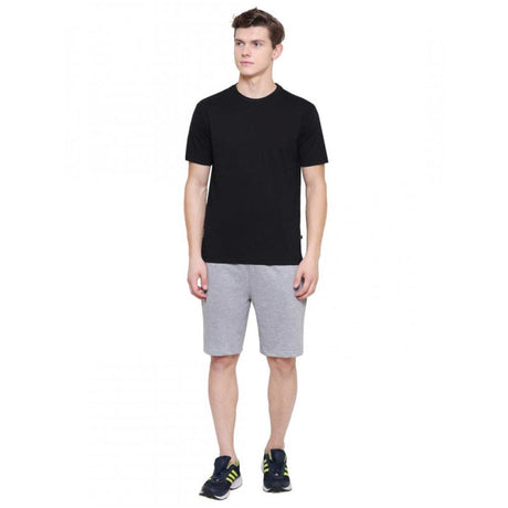 Men 100% Cotton T-Shirt Round Neck Half Sleeves