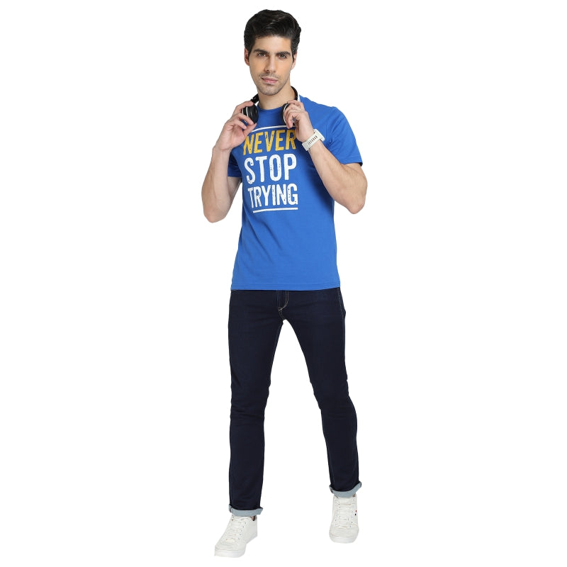 DYCA Men Tshirt Round Neck Half Sleeves Solid Pack Of 2