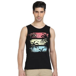 Men T-Shirt Round Neck Sleeveless - Bodycare