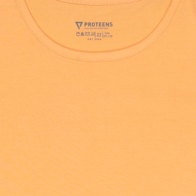 Bodycare Girls Cotton Round Neck Half Sleeves Tshirt Pack Of 2