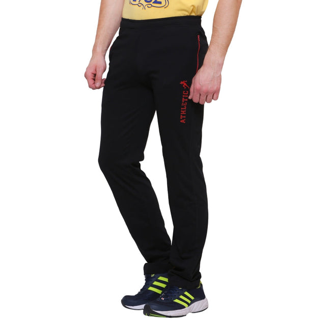 Men Cotton Track Pant with Side Pockets for Comfortable Lounge Wear, Casual Wear and Easy Everyday Movement - Pack of 1