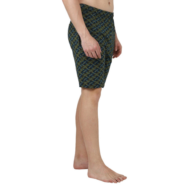 Men 100% Cotton Shorts Side Pockets - Bodycare