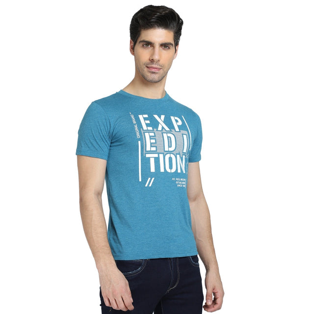 Men T-Shirt Round Neck Half Sleeves - Bodycare