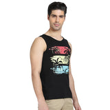 DYCA Men T-shirt Round Neck Sleeveless