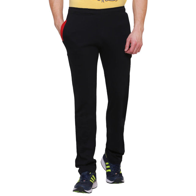 Men Cotton Track Pant with Side Pockets for Comfortable Lounge Wear, Casual Wear and Easy Everyday Movement - Pack of 1