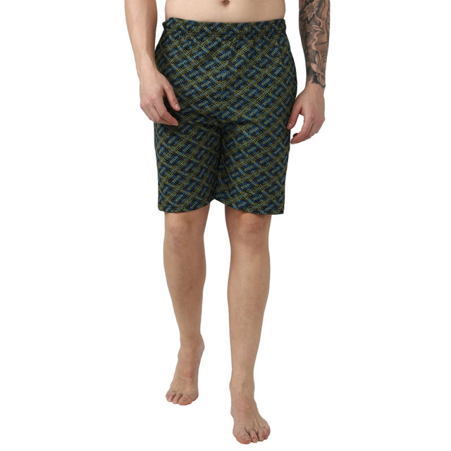 Men 100% Cotton Shorts Side Pockets - Bodycare