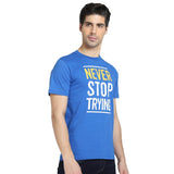 DYCA Men Tshirt Round Neck Half Sleeves Solid Pack Of 2