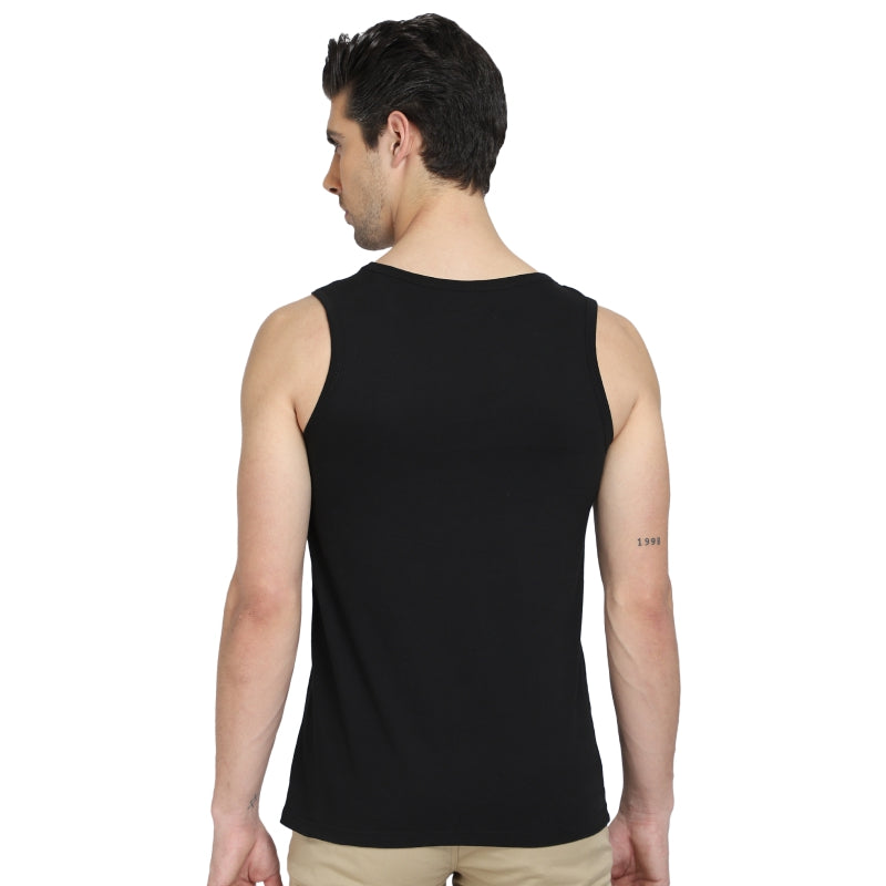 Men T-Shirt Round Neck Sleeveless - Bodycare