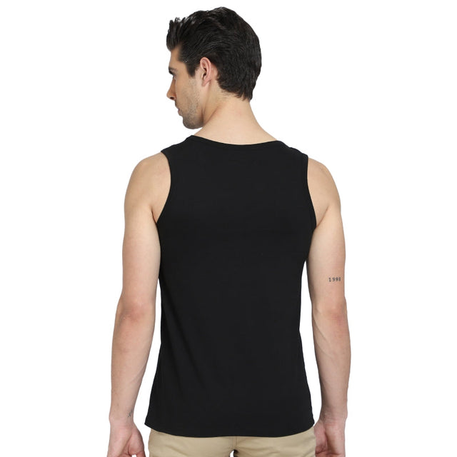 Men T-Shirt Round Neck Sleeveless - Bodycare