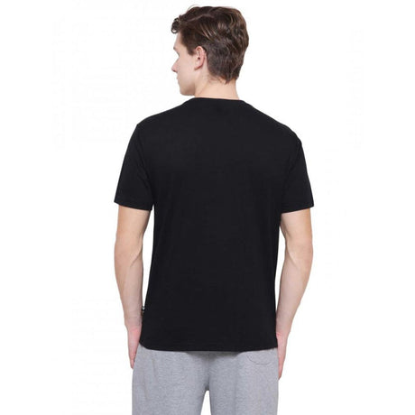 Men 100% Cotton T-Shirt Round Neck Half Sleeves