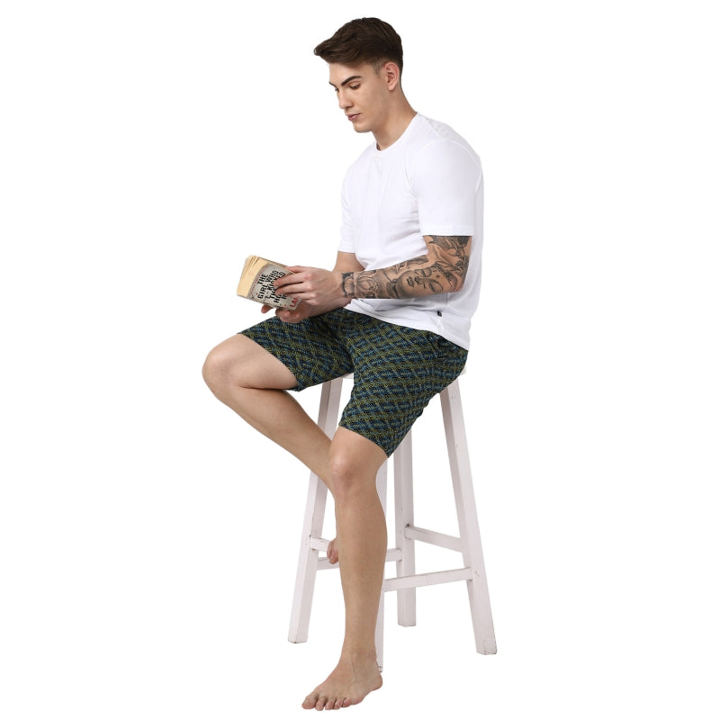 Men 100% Cotton Shorts Side Pockets - Bodycare