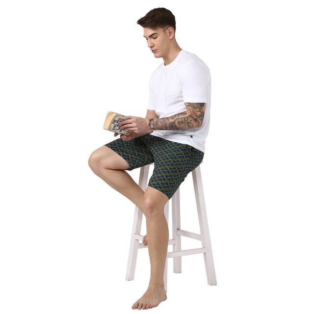 Men 100% Cotton Shorts Side Pockets - Bodycare