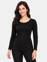Women Thermal Top Round Neck Full Sleeves for Winter Layering, Comfortable Coverage and Cold Weather Essentials - Pack of 1