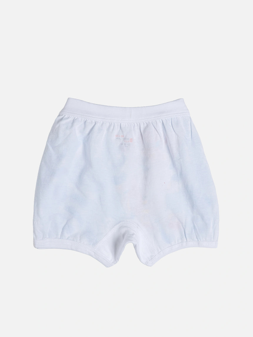 Unisex 100% Cotton Bloomer Lycra Band Pack of 3