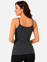 Women 100% Cotton Camisole Style Thermal Top with High Warmth Comfort and Winter Innerwear Essential
