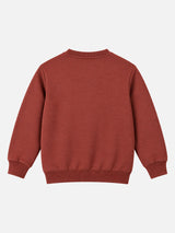 Boys Round Neck Full Sleeves Sweatshirt for Casual Wear, Lounge Comfort, Easy Movement and Regular Wardrobe Use