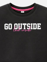Girls Sweatshirt Round Neck Full Sleeves