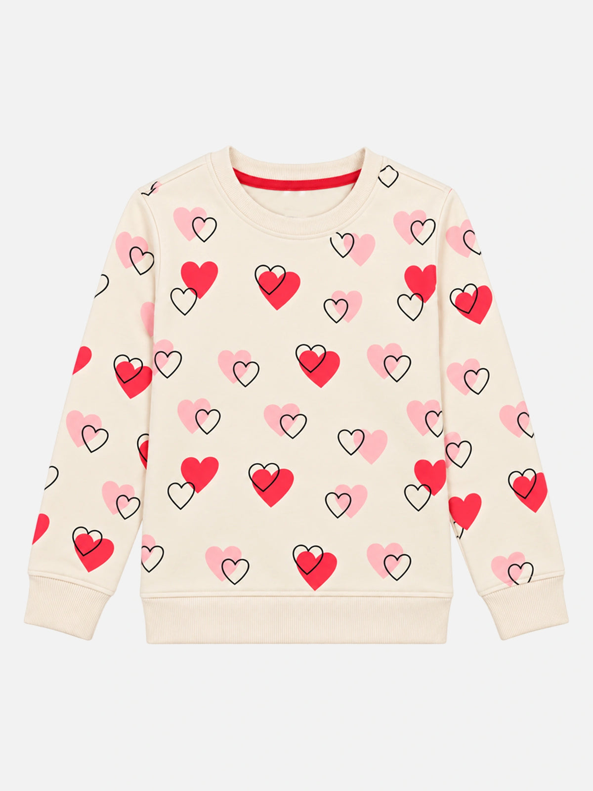 Girls French Terry Clothing Set for Casual Wear, Lounge Comfort, Easy Movement and Regular Wardrobe Use