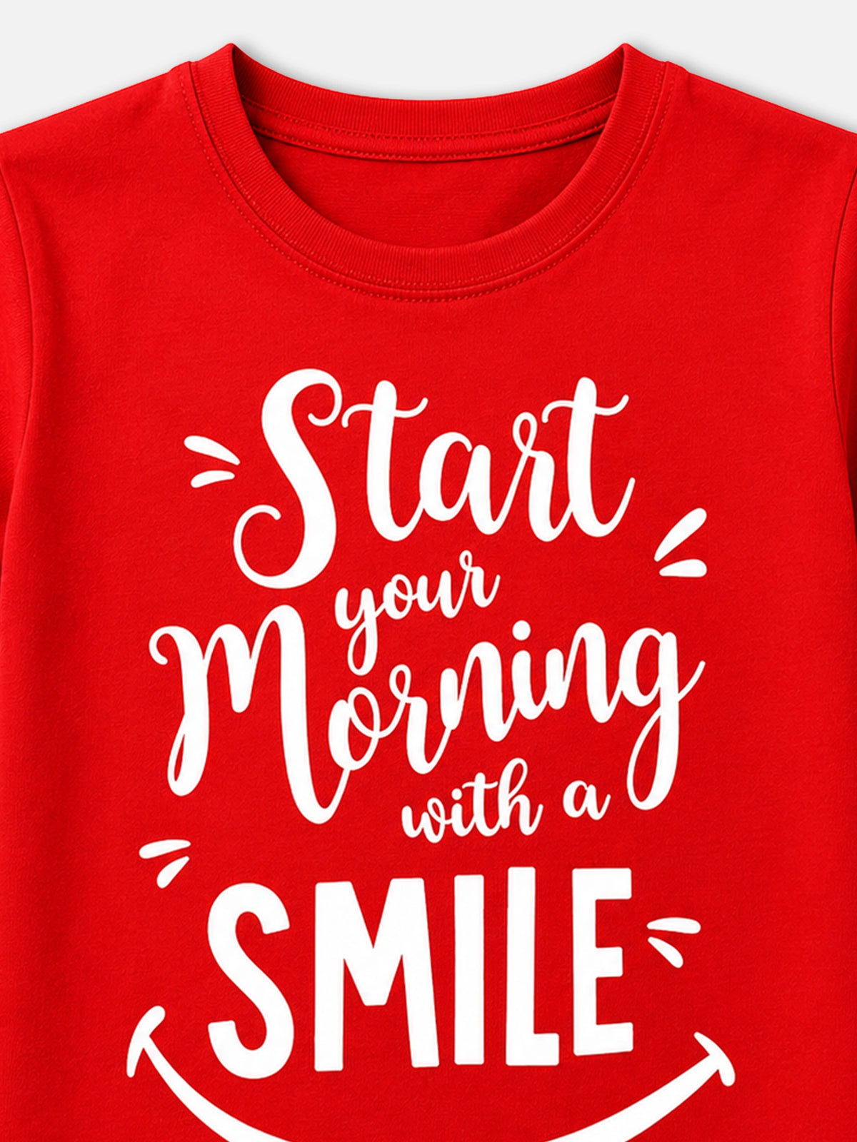 Girls 100% Cotton Printed Round Neck Half Sleeve T-Shirt for Everyday Casual Wear and Regular Comfort