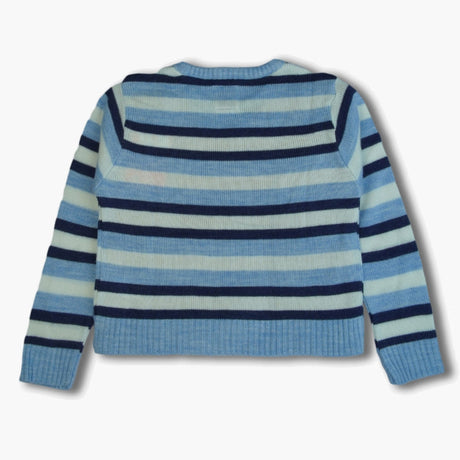 Bodycare Striped Sweater - Blue