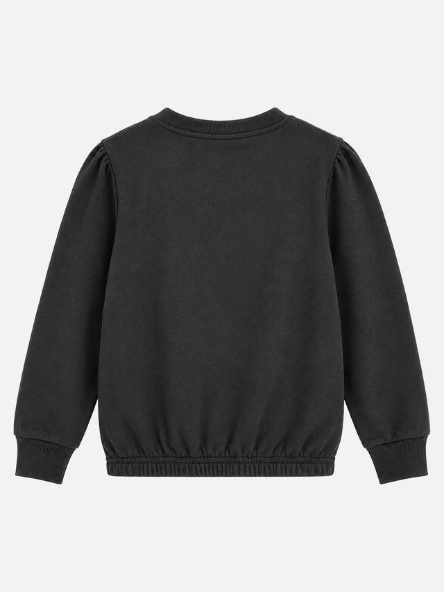 Girls Round Neck Full Sleeve Sweatshirt for Cozy Casual Wear, Lounge Comfort and Regular Wardrobe Essentials