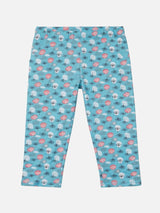 Girls Cotton Spandex Leggings Inner Elastic Stretch Pack of 2 - Bodycare