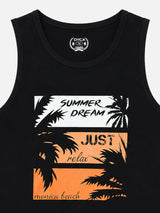 Men T-Shirt Round Neck Sleeveless