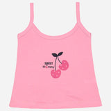 Bodycare Girls Cotton Dori Neck Sleeveless Vest Pack Of 3