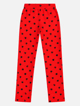 Women 100% Cotton Lower Pyjama with Side Pockets and Skinny Fit Track Pant Style for Casual Active Wear