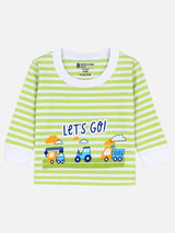 Unisex Baby Round Neck Full Sleeves Thermal Set with Top and Bottom for Winter Comfort and Easy Dressing - Pack of 1