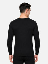 Men Antibacterial Thermal Top with Crew Neck and Full Sleeves for Winter Base Layering and Cold-Weather Comfort - Pack of 1