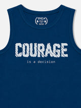 Boys Cotton Printed Sleeveless T-Shirt with Round Neck and Regular Fit for Casual Wear and Easy Movement
