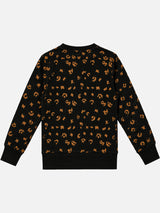 Girls Printed Round Neck Full Sleeve Sweatshirt for Casual Wear, Comfortable Coverage and Winter Wardrobe Use - Pack of 1