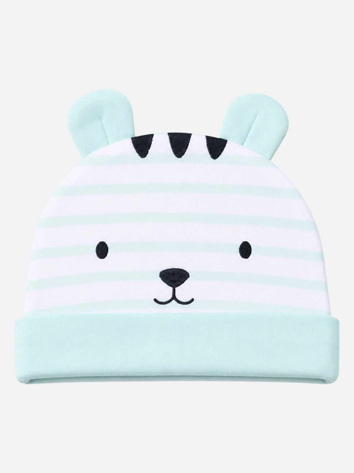 Baby Girls Cap Set for Soft Everyday Head Coverage and Practical Nursery Essentials at Home - Pack of 2