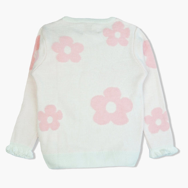 Girls Sweater Round Neck Full Sleeves - Bodycare