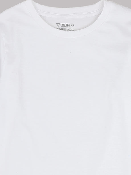 Boys T-Shirt Round Neck Full Sleeves