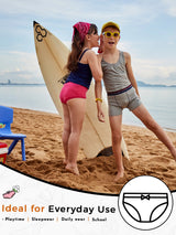 Girls Panty Top Elastic Pack of 6