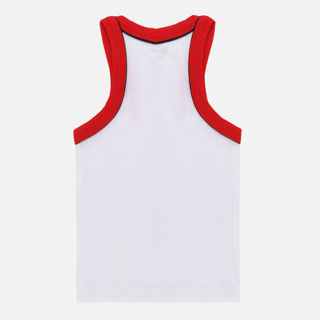 Boys Vest Round Neck Sleeveless Pack of 3