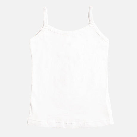 Bodycare Girls Vest Round Neck Sleeveless Solid Pack Of 3