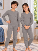 Unisex Thermal Set with Coordinated Top and Bottom Warmth, Winter Innerwear Comfort and Everyday Cold Weather Use - Pack of 1