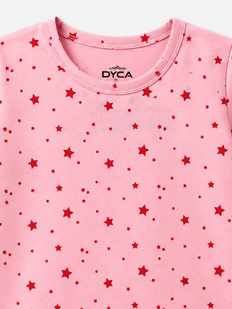 Girls T-Shirt Round Neck Half Sleeves
