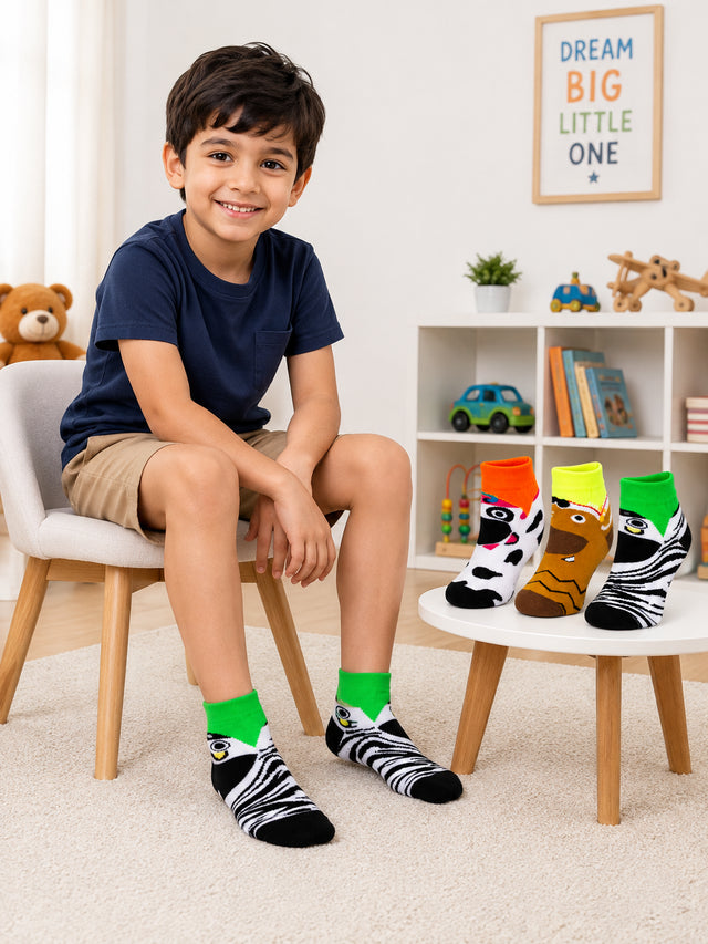 Unisex Antibacterial Super Soft Socks for Regular Wear, Everyday Comfort and Practical Multipack Use - Pack of 3