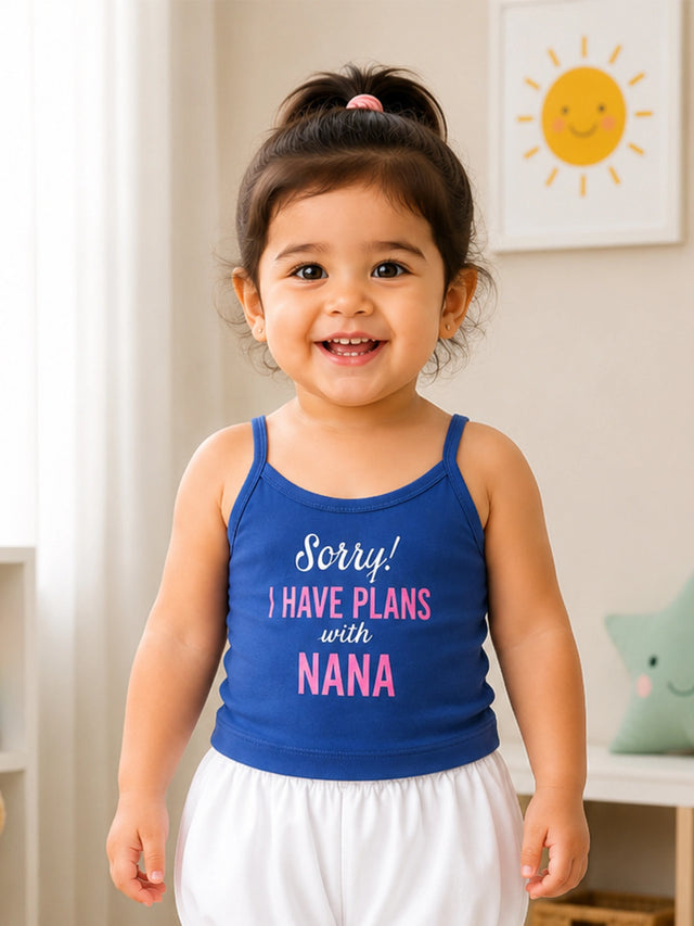 Baby Girls Camisole Sleeveless Vest Innerwear for Comfortable Daily Wear, Easy Dressing and Regular Use - Pack of 6