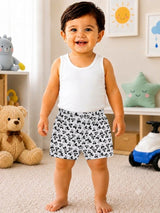Baby Boys Mickey & Friends Shorts 100% Cotton for Everyday Comfort, Playtime Ease and Lounge Wear - Pack of 3
