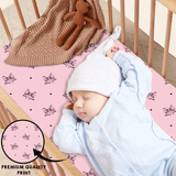 All Over Print Fitted Cot Sheet Pack of 2 - Bodycare