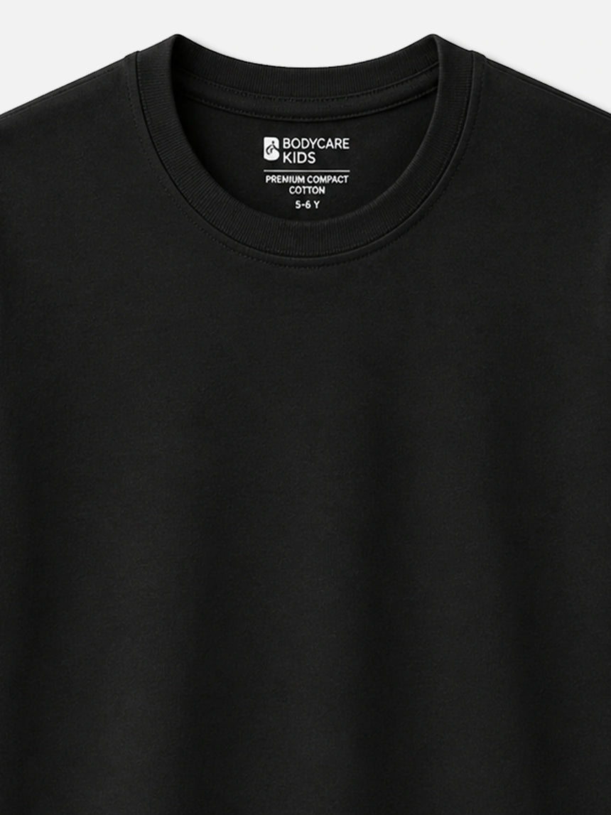 Boys Cotton T-Shirt Round Neck Half Sleeves Pack of 1