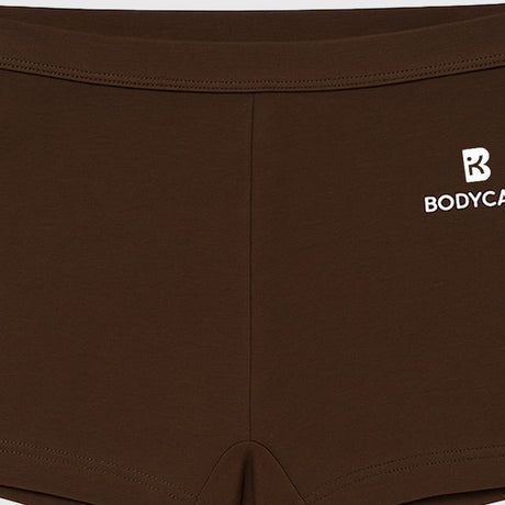 Bodycare Girls Boyshorts Solid Navy & Brown Pack Of 2